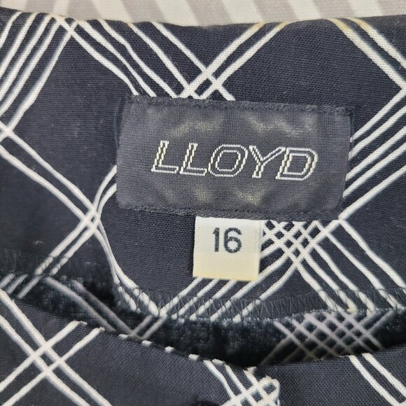 Vintage Slip Dress Size 16 Alt Long Midi Plaid Black Button Front Long Grunge - Picture 7 of 7